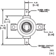 thumbnail image 5 of E11 Mini-Candelabra Screw ceramic lamp holder socket with lead wires, 5 of 7