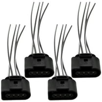 4pcs Ignition Coil Connector Kit Replacement Harness for Car Automotive Plug