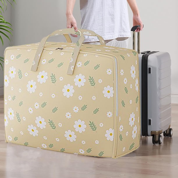 Organizador de Ropa de Armario Bolsa de Almacenamiento de Manta de Ropa de Gran Tamaño, Caja de Almacenamiento de Clasificación de Armario, Bolsa de Almacenamiento Portátil, Bolsa de Almacenamiento De
