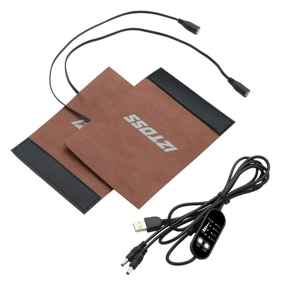 USB Heated Handlebar Gloves for Motorcycles Winter Hand Warmers Waterproof 2pcs