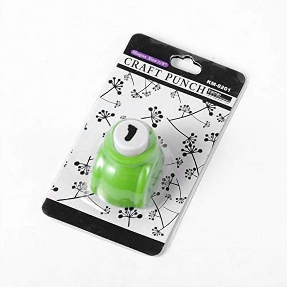 1Pcs Foot Print Mini Plastic Craft Punch Sets Paper Punch Cutter Random Color Craft Hole Punch Shapes Scrapbooking Supplies for DIY Nail Art Craft Punchers Supplies 33x26x31mm