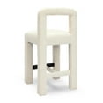 thumbnail image 4 of Hazel Cream Boucle Counter Stool, 4 of 4