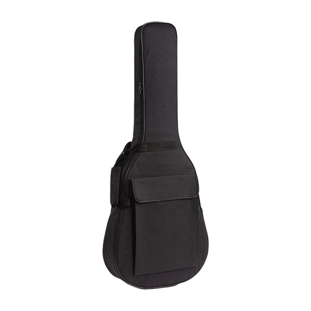 Bolsa de guitarra clásica Impermeable Estuche a prueba de polvo 38 pulgadas negro Yuyangstore estuche de bajo eléctrico