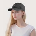 thumbnail image 3 of Womens Baseball Cap Vintage Washed Cotton Love Heart Embroidered Adjustable Summer Hat Gifts, 3 of 4