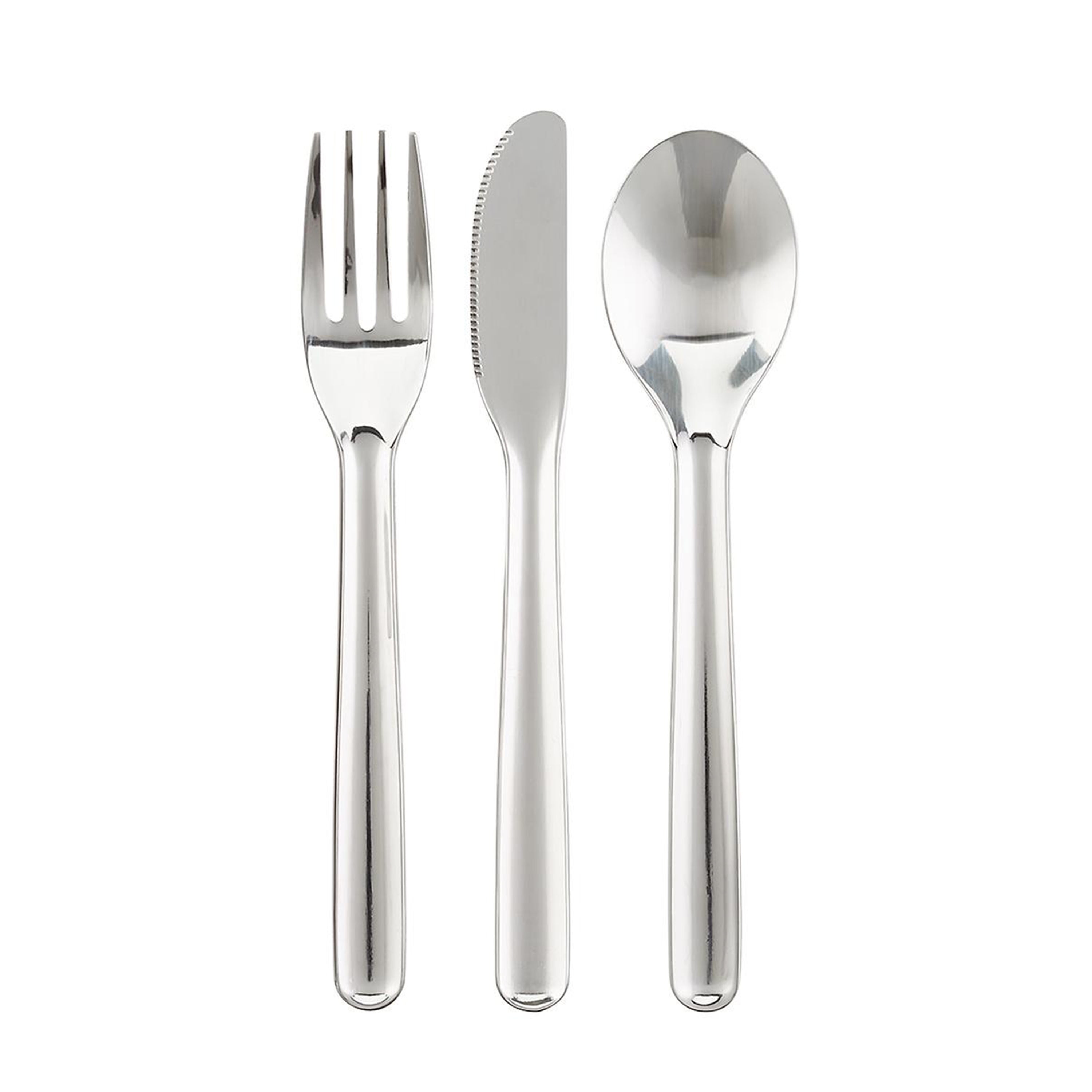 Built NY Gourmet Stainless Steel 3 Piece Utensil Set with Case