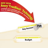 Permanent Trueblock File Folder Labels With Sure Feed Technology, 0.66 ...