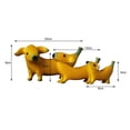 thumbnail image 3 of Statues Resin Crafts A Family of Three Dogs for Housewarming Gift, 3 of 9