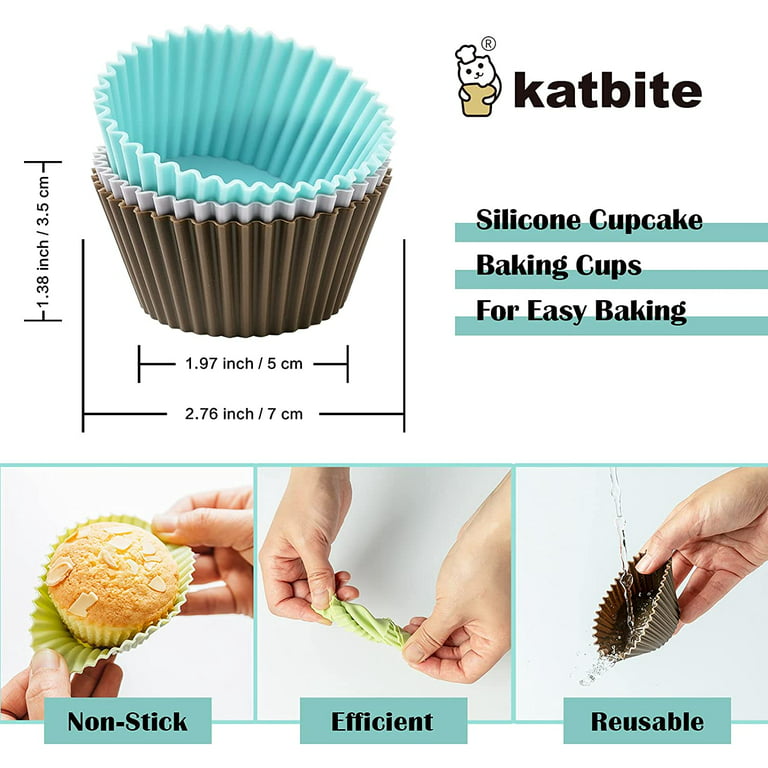 Cupcake Liners - 12 regular or 30 bite size