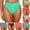 Coffee, variant on Womens High Cut Bikini Bottoms Seamless Design Stretchy Fabric Relaxed Silhouette for Summer Vacations Blue M