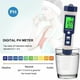 thumbnail image 2 of Medidor de sal de piscina a prueba de agua, medidor de pH digital para el mantenimiento del equilibrio de salinidad y pH de la piscina, la compensación automática de temperatura garantiza lecturas, 2 of 5