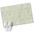 thumbnail image 6 of Sage Green Branches Bathroom Rug Washable 2x3 Entryway Rug Non Slip Vintage Art Farmhouse Front Door Mat Low Pile Indoor Doormat Throw Floor Carpet for Kitchen Bedroom Entrance, 6 of 8