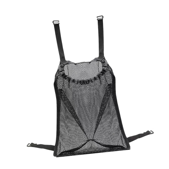 Bolsa organizadora de malla para almacenamiento, gran espacio de almacenamiento, bolsa de red de poliéster, accesorios para deportes al aire libre y v
