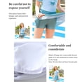 thumbnail image 3 of Naiovety Traje de baño para adolescentes Estilo de moda y tela cómoda disponible en vestido de varios colores Traje de baño verde negruzco 5XL, 3 of 6