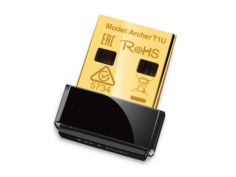 Ydmyghed bue overdrive TP-Link AC450 Archer T1U - USB Wireless Nano Adapter - Walmart.com