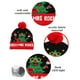 thumbnail image 4 of Adornos navideños, adornos navideños, regalos navideños, gorro navideño LED de moda invernal, gorro de Papá Noel con bolas de pelo, gorro de punto, gorro de lana cálido con protección para los oídos,, 4 of 6