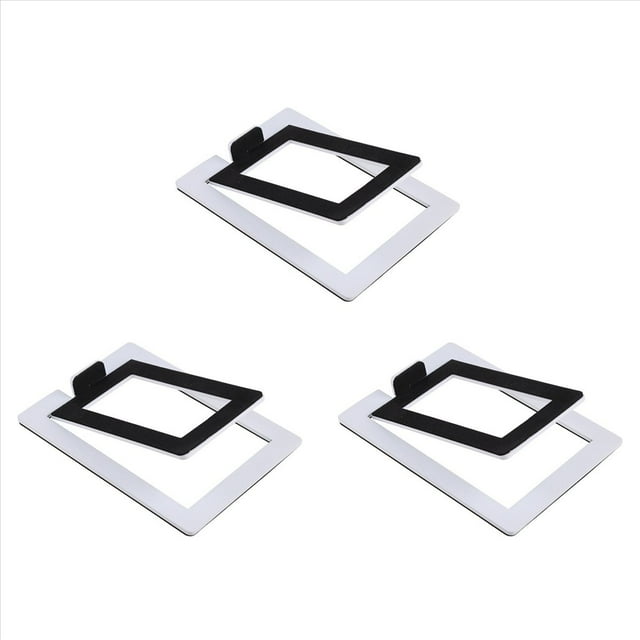 2X Soporte de Altavoz de Escritorio Soporte de Audio de Metal Soporte de Mesa para Altavoz Activo 'S YU4 y Altavoz de TamañO Similar,