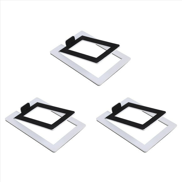 2X Soporte de Altavoz de Escritorio Soporte de Audio de Metal Soporte de Mesa para Altavoz Activo 'S YU4 y Altavoz de TamañO Similar,