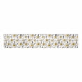 thumbnail image 2 of MKHERT Floral Pattern with Music Notes and Daisy Flowers Table Runner Home Decor for Wedding Party Banquet Decoration 16x72 Inch, 2 of 2