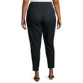 thumbnail image 4 of JMS Just My Size by Hanes Women's Plus Size 2-Pocket Stretch Pull-On Pants, 2-Pack, Also in Petite, 4 of 7