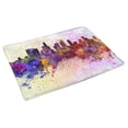 thumbnail image 2 of MKHERT Watercolor Los Angeles Skyline American City Doormat Rug Home Decor Floor Mat Bath Mat 30x18 inch, 2 of 3