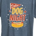 thumbnail image 3 of Instant Message - Dollar Dog Night - Women's Short Sleeve Graphic T-Shirt, 3 of 6