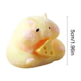 thumbnail image 3 of 10PCS Handmade Fluffy Squeezes Hamster Toy, Adorable Soft Kawaii Squeezes Animal, Cute Mini Plushie Sensory Toy, Desk Decor Stress Relief Toy, 3 of 7