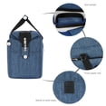 thumbnail image 3 of Bolsa Térmica A Prueba De Agua 10L Aislamiento De Gran Capacidad Bolsa Térmica Para El Almuerzo Bolsa Bento De Doble Capa Bolsa Térmica Para El Almuerzo Paquete Para Acampar Ciclismo Picnic Viajes Yuarrent HA014238-00, 3 of 7