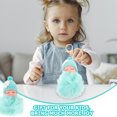 thumbnail image 4 of Plush Ball Keychain Baby Doll Key Ring Pendant Decor Beautiful Plush Ball Decor for Bag Key (Mint Green), 4 of 9