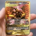 thumbnail image 3 of 10000PH Gold Metal Card Arceus Pikachu Charizard VMAX Spanish Version Pokémon Game Collection Metal Iron Cards Kid Gifts, 3 of 5