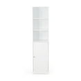 thumbnail image 2 of Bathroom Cabinet,White Mdf Bath Faucets Bathroom Storage, 2 of 15