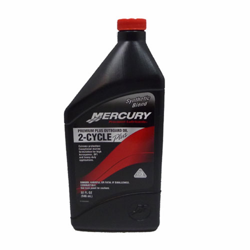 Quicksilver New OEM Premium Plus 2-Cycle TC-W3 Oil, 92 ...