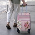 thumbnail image 3 of Pioneer Flower Floral Print Pattern Luggage Cover Fashion Suitcase Cover Baggage Covers Fit 25-28 Inch Luggage (Go Travel), 3 of 5