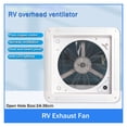 thumbnail image 4 of RV Manual Ventilation Fan Manual Sunroof Ventilator Two-Way Top Exhaust Fan Dust-Proof And Insect-Proof ,Long Lasting, 4 of 7