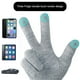 thumbnail image 4 of Minnieouse Guantes para adultos Guante de pantalla táctil engrosado Cubierta de calentamiento de manos Mantener el calor Cubiertas de mano de invierno de guantes y mitones Rojo púrpura Minnieouse AP011200-05B, 4 of 6