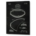 thumbnail image 2 of Epic Graffiti  "Football Blueprint Patent Chalkboard" Giclee Canvas Wall Art, 12" x 18" 12" x 18", 2 of 3