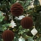 thumbnail image 5 of Bolas de Navidad de 10CM, Flocked, Set de 2, decoración de árbol de Navidad, para fiestas, Bolas de Navidad de Flocked, decoración de Navidad, Bolas de Navidad de Navidad, decoración de fiestas,, 5 of 8