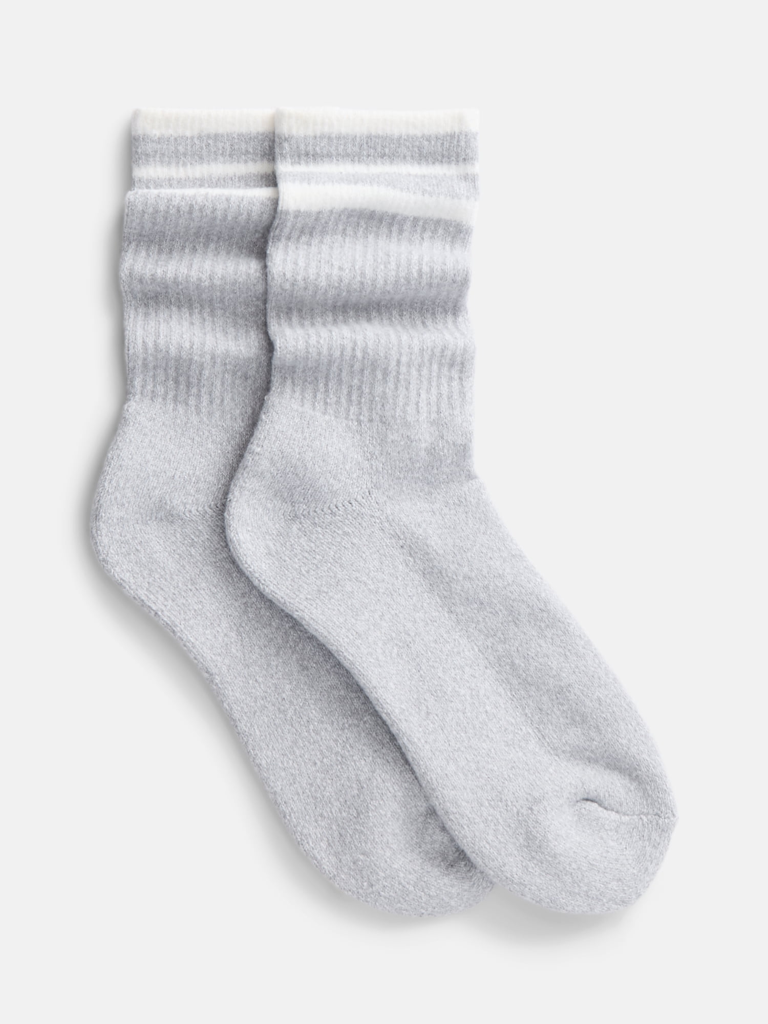 Joyspun Women's Comfort Crew Socks, 3-Pack, Size 4-10