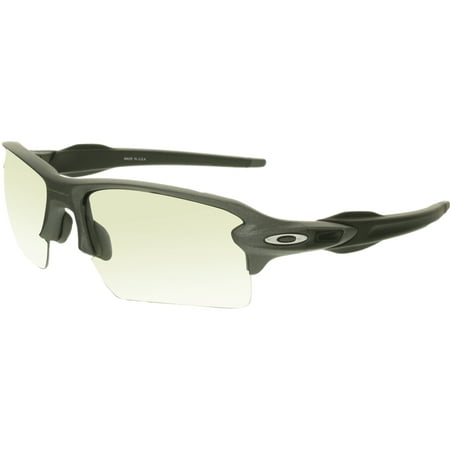 Oakley Men's Flak OO9188-16 Grey Wrap Sunglasses | Walmart Canada