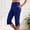 Dark Blue, variant on Women's Effortless Everyday Casual Pants Slim Fit Mid Rise Capri for Modern Comfort and Versatile Style Women's Lounge Pants, Cozy Wide Leg Lounge weatpant Workout Comfy Jogger