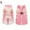 Pink3, variant on Waterproof Dog Winter Jacket with Built In Harness Reflective Cold Weather Coat with Fleece Lining and Zipper Windproof Dog Coat for Small Medium Large Dogs Outdoor Snowsuit