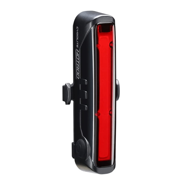 Cygolite Hotrod - Luz trasera para bicicleta de 90 lúmenes - 6 modos nocturnos y diurnos - LED de gran brillo - Compacto y elegante - Resistente al agua IP64 - Soporte flexible y resistente - Recargab
