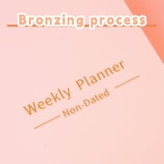 Planner 2025-2026,Weekly Planner,Notebooks for Work,,A Monthly, Weekly & Daily Planner 2025 for Planning Your Success - Hardcover Start Anytime And Achieve Your Goals,Travel Essentials,Pink