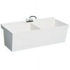 Swan Veritek 45'' x 22'' Wall Mounted Laundry Sink