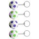 thumbnail image 2 of 4Pcs Soccer Keychains Hanging Football Keyrings Multi-function Keychains Hanging Soccer Pendants, 2 of 2
