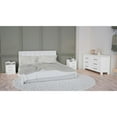 thumbnail image 2 of Kearny 3 Piece Bedroom Set, Hms 6 Drawer Double Dresser + 2 Eter Nightstands, White, 2 of 6
