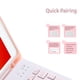 thumbnail image 4 of Estuche para teclado BT desmontable con ranura elástica para lápiz Compatible con, 4 of 8