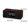 thumbnail image 3 of Ganfancp A10 Reloj de Madera Multifunción Bluetooth Audio Disco U Tarjeta Regalo Teléfono Móvil Ordenador Casa Pequeño Altavoz Accesorios para El Hogar Ofertas de La Semana 1X Altavoz Bluetooth, 1X C, 3 of 7