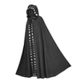 thumbnail image 4 of Capa de Halloween Yuyangstore Negro Capa con capucha, 4 of 8