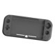 thumbnail image 4 of Funda Protectora para Switch Lite Protección deslizante rrayas - Gris Soledad Funda protectora de silicona, 4 of 7