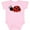 AD-Pink, variant on Ladybug Girls Baby Bodysuit